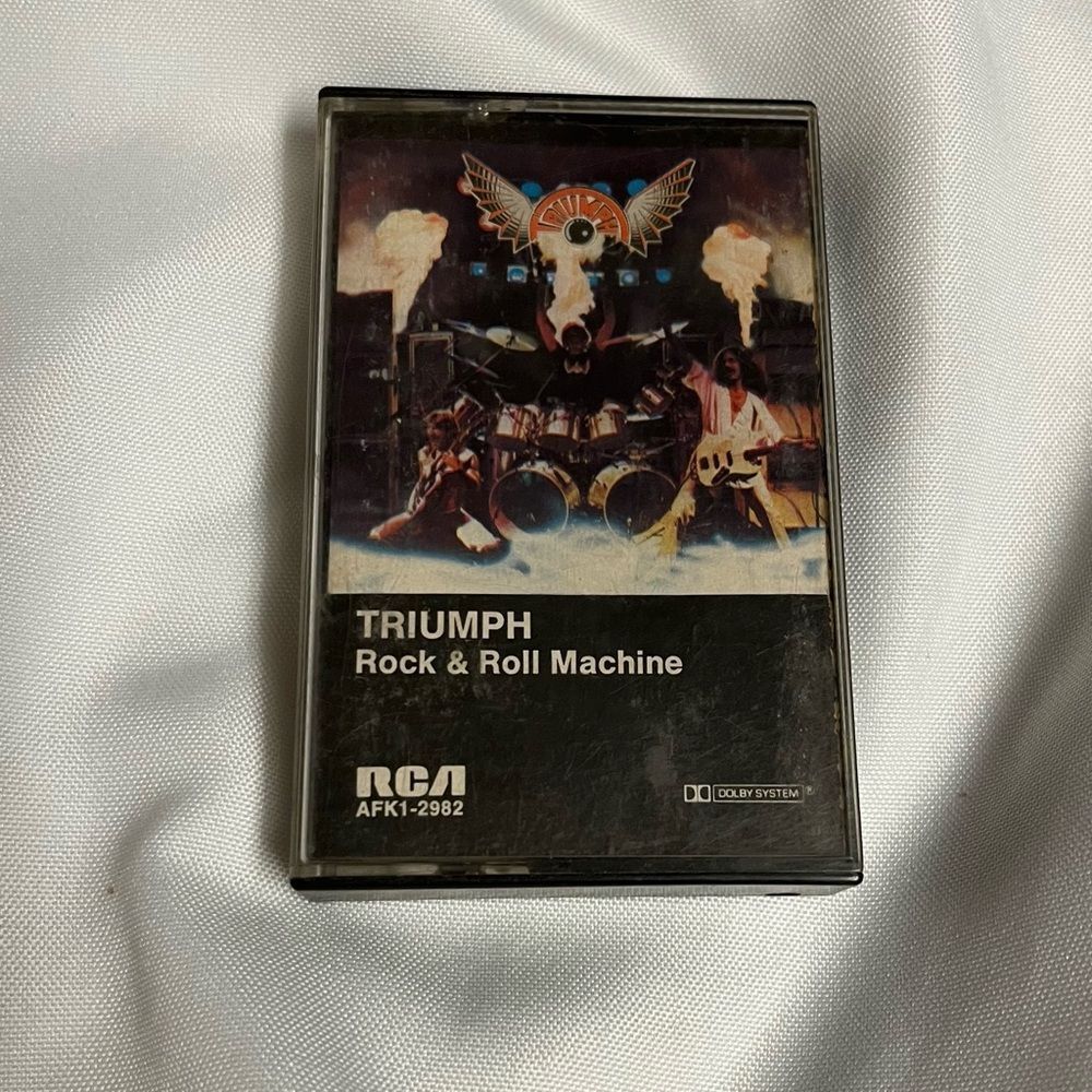 Triumph Rock & Roll Machine Cassette - Black